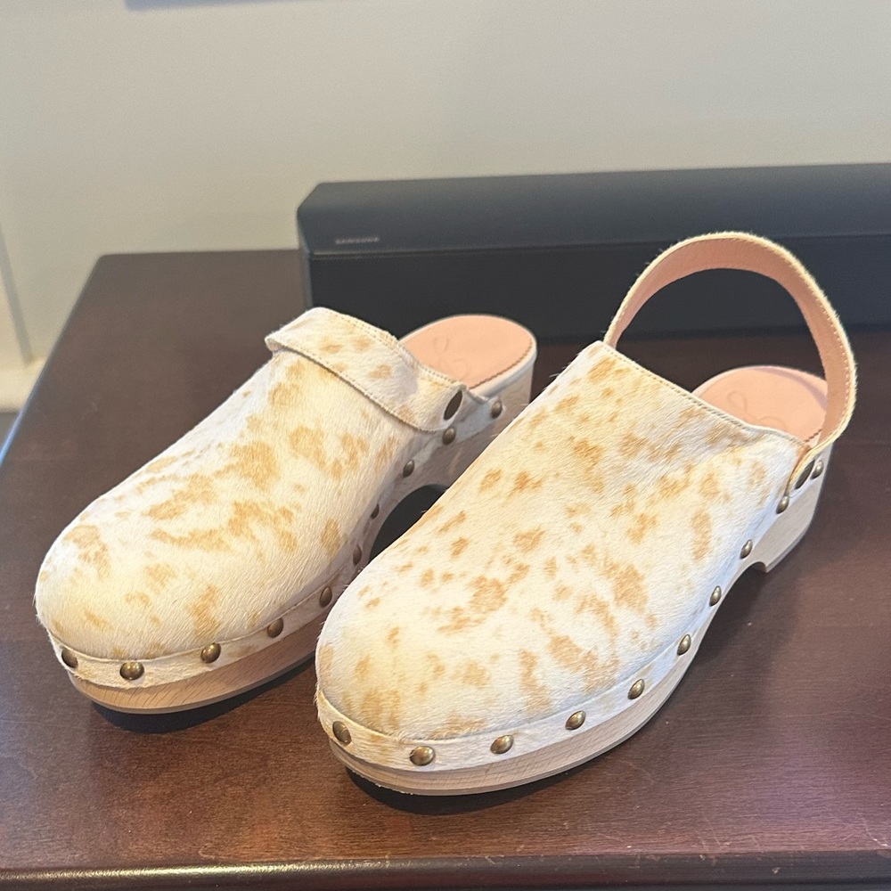 J. Crew clogs